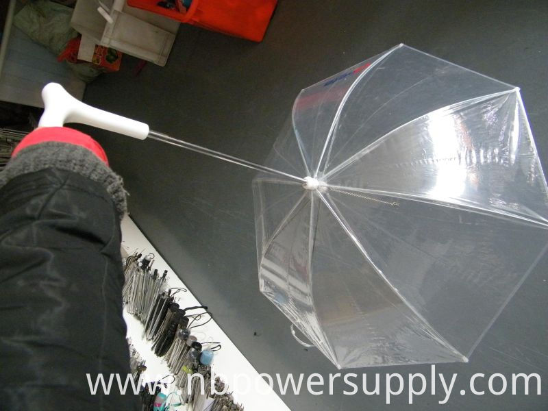 Transparent PVC Pet Dog Umbrella Special Shape
